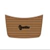 ATDEK 2006-2009 Malibu 23LSV Swim Platform 1/4 6mm eva Faux Teak Deck Surfing Boat Fishing Boat Motorcycle Hurts crapet Non-Slip mat Floor (Black Over Red) view 1
