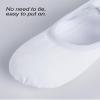 Ballet Shoes for Girls Toddler Ballet Slippers Kids Soft Sole Dance Shoes White view 4