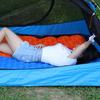 AMeLL Camping Mat Inflatable Mattresses Camp Air Mattress Outdoor Mat, Camping Sleeping Mat (Color : Orange) view 2