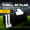 Gameday 2 Player Pop Flag Football Set-Complete w/Flags & Belts (Black) view 2
