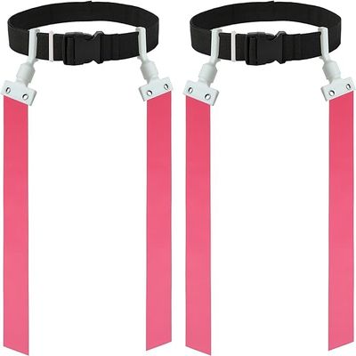 Gameday 2 Player Pop Flag Football Set-Complete w/Flags & Belts(Pink)