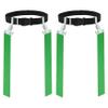 Gameday 2 Player Pop Flag Football Set-Complete w/Flags & Belts (Green) view 1