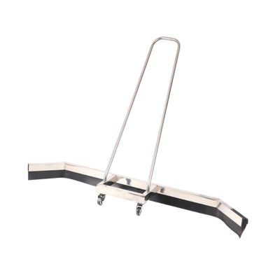 HEARSO Court Water Pusher, Easy to Assemble Stainless Steel Tennis Court Squeegee Rain Shuttle Broom, Suitable for Basketball Courts, Tennis Courts, Wooden Floors