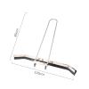 HEARSO Court Water Pusher, Easy to Assemble Stainless Steel Tennis Court Squeegee Rain Shuttle Broom, Suitable for Basketball Courts, Tennis Courts, Wooden Floors view 2