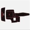 2005-2008 Malibu 21 VLX Cockpit & Swim Platform 1/4 6mm eva Faux Teak Deck Surfing Boat Fishing Boat Motorcycle Hurts crapet Non-Slip mat Floor (Black Over Red) view 1