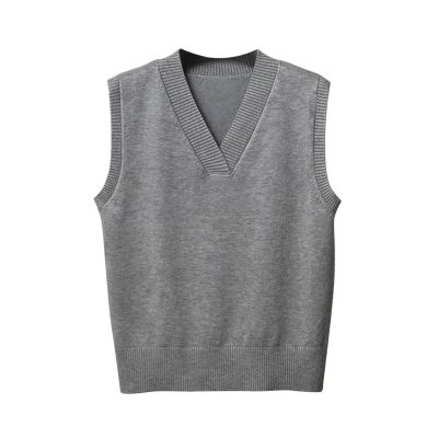 Uillui Sweater Vest for Women Relaxed Fit Knitted V Neck Sweaters Soft Lightweight Sleeveless Knitwear Basic Tank Tops
