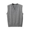 Uillui Sweater Vest for Women Relaxed Fit Knitted V Neck Sweaters Soft Lightweight Sleeveless Knitwear Basic Tank Tops view 1