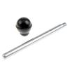1Pack 3/8" Dia Round Black KNOB Weight Stack Pin Stainless Gym Equipment Locking Weight Loading Pin Strength Training Multifunction Replacement Part Free Lanyard (1Pack, 3/8in x 4-1/4in) view 3