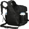 BAIXINGBAGS 45L Tactical Backpack Waterproof Backpack for Men Tactical Operations Tactical Assault Backpack (Black_45L) view 3