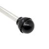 1/3Pack 3/8" Dia Round Black KNOB Weight Stack Pin Stainless Gym Equipment Locking Weight Loading Pin Strength Training Multifunction Replacement Part Free Lanyard (1Pack, 3/8in x 3-1/4in) view 4