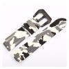INEOUT Universal 22mm 24mm 26mm Camouflage Colorful Rubber Watch Band Compatible With Men's Watch Watch Strap Compatible With Samsung Gear S3 Classic Panerai (Color : Red Silver buckle, Size : 2 view 4