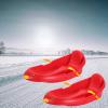 Winter Sledges, Thickened Wear-Resistant Sledges, Children's Snowboard Sledges, Plastic Sledges, Adult Sledges with Backrests, Sledges with Pull Ropes view 1
