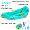 Children's Skis, Thickened Wear-Resistant Toboggans, Adult Toboggans with Backrests, Winter Toboggans, Toboggans with Pull Ropes view 2