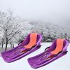 Double-Handled Children's Sledge, Two-Person Winter Sledge, Thickened Sledge, Sledge with Pull Rope, Frost-Resistant and Wear-Resistant Sledge view 1