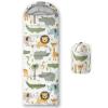Axolotl Wild Animal Sleeping Bag for KidsLightweight Warm Cold Weather Sleeping Bags,Waterproof Portable Sleeping Bag for Camping Backpacking Outdoor Indoor 3-4 Seasons,Kids Sleeping Bags for Hiking view 1
