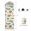 Axolotl Wild Animal Sleeping Bag for KidsLightweight Warm Cold Weather Sleeping Bags,Waterproof Portable Sleeping Bag for Camping Backpacking Outdoor Indoor 3-4 Seasons,Kids Sleeping Bags for Hiking view 3