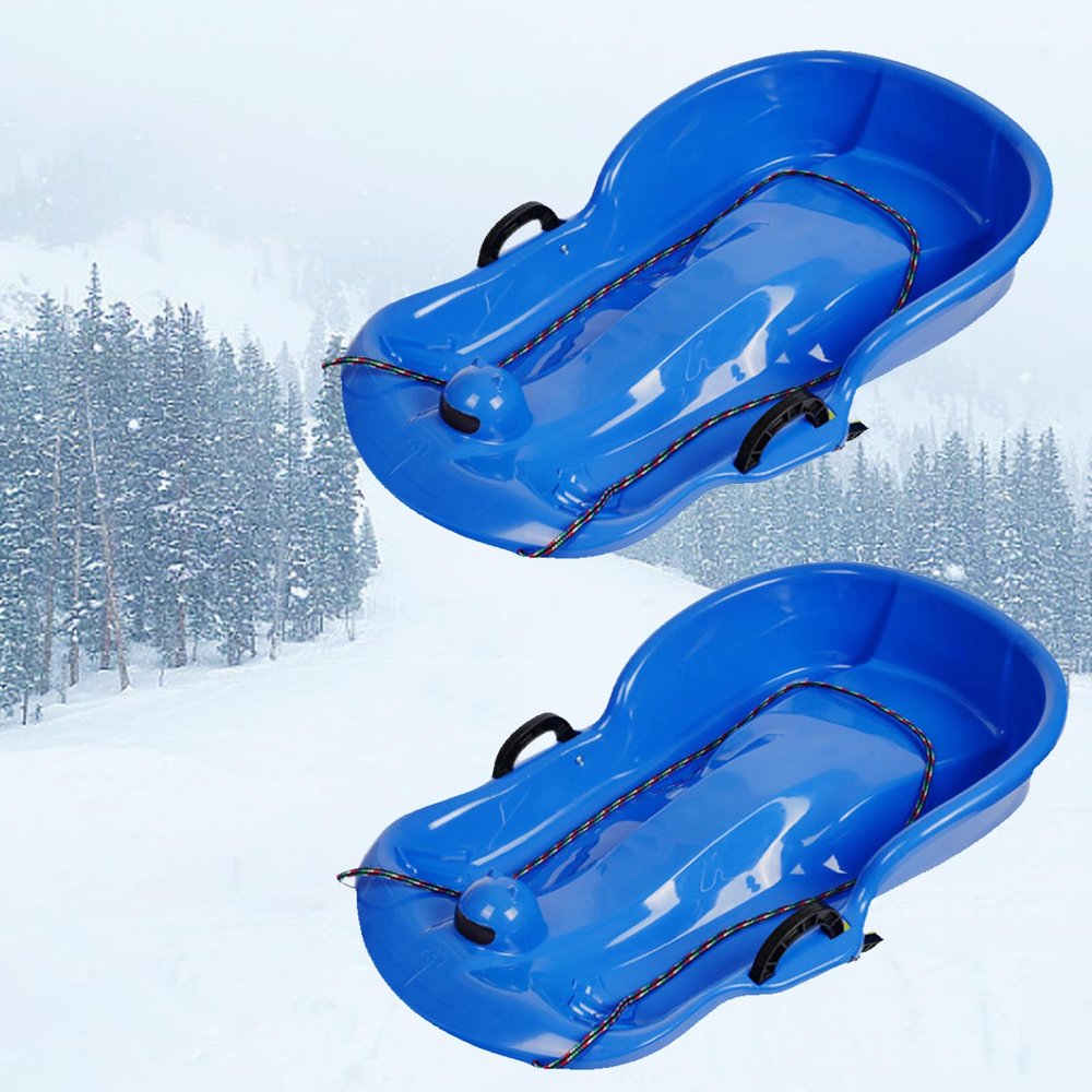 Winter Sledges, Children's Two-Man Sledges, Padded Sledges, Sledges with Backrests, Sledges with Brake Pull Rope