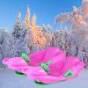 Children's Sledge, Winter Sledge, Thickened Double Sledge, Sledge with Backrest, Wear-Resistant Plastic Sledge view 1