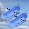 Adult Children's Sledges, Winter Sledges, Double Padded Sledges, Hard-Wearing Personalised Sledges, Large Backrest Sledges