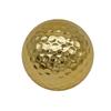 Aolowewin Electroplated Gold Golf Balls, Novelty GolfBall for Decoration Display, 3 Layers Practice Gift Ball for Play (6-Pack, Gold GolfBalls) view 1