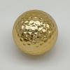 Aolowewin Electroplated Gold Golf Balls, Novelty GolfBall for Decoration Display, 3 Layers Practice Gift Ball for Play (6-Pack, Gold GolfBalls) view 4
