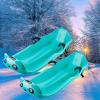 Double Handle Children's Sled, Winter Sled, Anti-Freeze Wear Sled, Double Two-Seater Thickened Sled, Sled with Pull Rope view 1