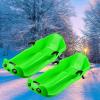 Double Handle Children's Sled, Winter Sled, Anti-Freeze Wear Sled, Double Two-Seater Thickened Sled, Sled with Pull Rope view 1