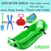 Double Handle Children's Sled, Winter Sled, Anti-Freeze Wear Sled, Double Two-Seater Thickened Sled, Sled with Pull Rope view 2