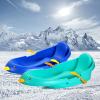 Winter Sledges, Children's Skis, Sledges with Pull Ropes, Adult Sledges with Backrests, Thickened Wear-Resistant Sledges view 1