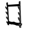 SUYUDD Wall Mount Sword Stand Wooden, Katana Samurai Sword Display Rack Hanger Sword Holder for Katana Wakizashi Sword Flute Fishing Rods view 1
