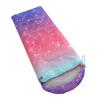 Axolotl Mermaid Scales Sleeping Bag for Kids GirlsLightweight Warm Cold Weather Sleeping Bags,Waterproof Portable Sleeping Bag for Camping,3 Season Cold Weather Sleeping Bag,Sleeping Bag for Hiking view 4
