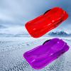 Two-Person, Two-Seater Sledges, Winter Sledges, Children's Anti-Freeze Sledges, Thickened Plastic Sledges, Sledges with Backrests and Pull Ropes view 1