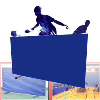 YLQFGUVWK Portable Table Tennis Fence, Oxford Cloth Removable Heavy-Duty Club Competition Surround Partition Fence, Office Playground Table Tennis Court Fence (Size : 140x75CM-1PCS)