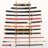 Katana Sword Stand Wall Mount | Multilayer Floor Standing Sword Stand Swords Rack, Sword Display Holder Vertical Sword Hanger, Martial Arts Sword Stand 8 Tier Wall Mounted (1-13 Floors) view 3