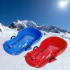 Children's Sledges, Winter-Resistant Sledges, Thickened Two-Person Sledges, Sledges with Brake Pull Ropes, Sledges with Backrests view 1