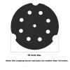 FT10 Replacement Parts for Camp Chef Flame Tamer Heat Diffuser Plate Gas Stovetop 10 Inch Heat Deflector Slow Cooking Simmering Dutch Oven Pans Canning Pot Water Bath Kettle Camp Cooking Accessories view 2