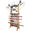 Sword Holder Sword Rack 4/5/6/8-Layer Katana Hanger, Floor Standing Display Sword Stand - Wooden Vertical Martial Arts Sword Stands Fishing Rod Holder for Support All Sword view 1