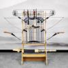 Sword Holder Sword Rack 4/5/6/8-Layer Katana Hanger, Floor Standing Display Sword Stand - Wooden Vertical Martial Arts Sword Stands Fishing Rod Holder for Support All Sword view 2