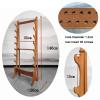 Sword Holder Sword Rack 4/5/6/8-Layer Katana Hanger, Floor Standing Display Sword Stand - Wooden Vertical Martial Arts Sword Stands Fishing Rod Holder for Support All Sword view 3