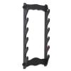 Wall Mount Sword Holder Display Stand, Wood Sword Holder Rack for Martial Arts Axe, Knife, Dagger, Lightsaber and Fishing Rod Holder Etc view 1