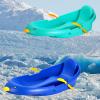 Children's Sledges, Thickened Wear-Resistant Sledges, Winter Plastic Sledges, Adult Sledges with Backrests view 1
