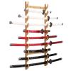Katana Sword Stand Wall Mount | Multilayer Floor Standing Sword Stand Swords Rack, Sword Display Holder Vertical Sword Hanger, Martial Arts Sword Stand 8 Tier Wall Mounted (1-13 Floors) view 2