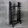 Sword Display Stand Holder, 6/8/10-floors Wooden Floor Standing Integrated Knife Rack, Large Adjustable Multilayer Holder Katana Stand for Storing Various Swords view 2