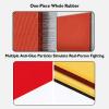 DonHeK Table Tennis Rebound with One-Piece Rubber,Table Tennis Rebound Board with Stand,Board Self Training Equipment for Home Gym Community Game Rooms (Size : 65 x 32cm), 78456 view 3