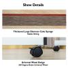 DonHeK Table Tennis Rebound with One-Piece Rubber,Table Tennis Rebound Board with Stand,Board Self Training Equipment for Home Gym Community Game Rooms (Size : 65 x 32cm), 78456 view 4