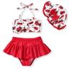 18-24 Months Infant Baby Girls Swimsuit Bikini Two Pieces Bathing Suit Swimwear Summer Swimming Beach Set view 1
