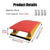 Thickened Gymnastics Springboard with Steel Spring & Anti-Skid Jump Pad for Adults Kids Teen, Hardwood Curved Springboard for School Home Gym (Size : 2 Springs 40X80X17cm) () view 2