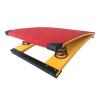 Youth Gymnastics Springboard, Portable Curved Gymnastics Springboard, Children's Beginner Springboard with Anti-Slip Felt and Foot Pads () view 1