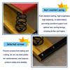 Youth Gymnastics Springboard, Portable Curved Gymnastics Springboard, Children's Beginner Springboard with Anti-Slip Felt and Foot Pads () view 4