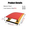 Red Heavy Duty Spring Boards No Deformation & Anti-Tear, Adult & Kids Vaulting Equipment with High Elasticity Springs for Home Vaulting Training (Size : 4 Springs 120X60X25cm) () view 2